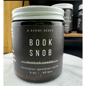 Bookish 4oz. Candle - Book Snob